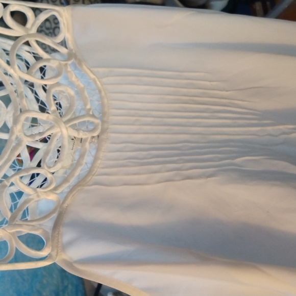 Trinity women's white sleeveless top sz small New - Picture 6 of 17